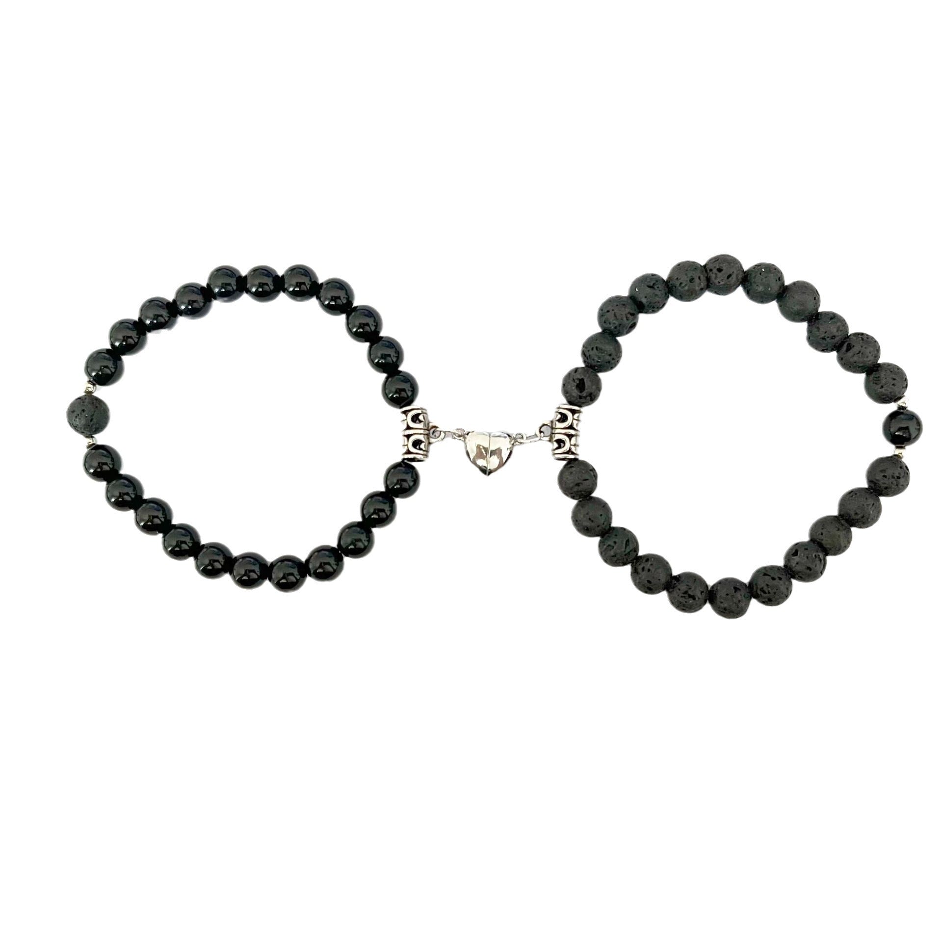 Magnetic Couple Bracelet.  Love Connection Jewelry