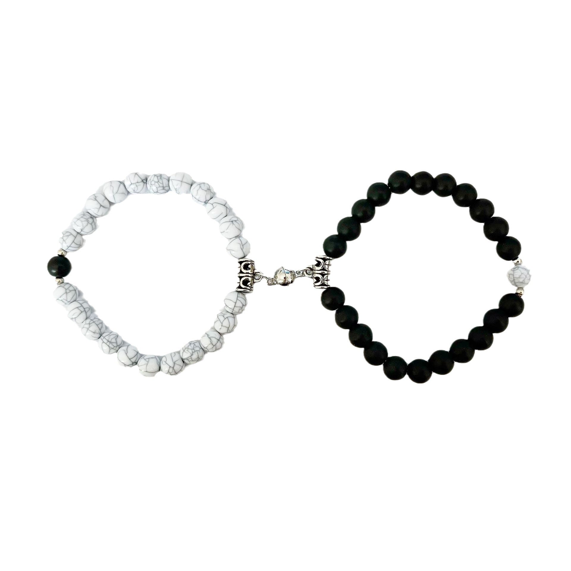 Magnetic Couple Bracelet.  Love Connection Jewelry